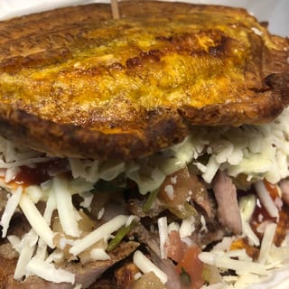 Patacon Pernil al Grill