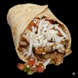 Burrito Mixto Dos Carnes/Grilled Meat Mix