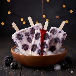 Paleta Yogurt c/Blackberry