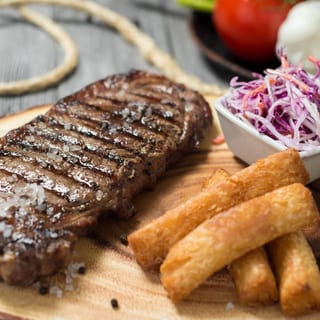 -NY Steak  + (2) Sides